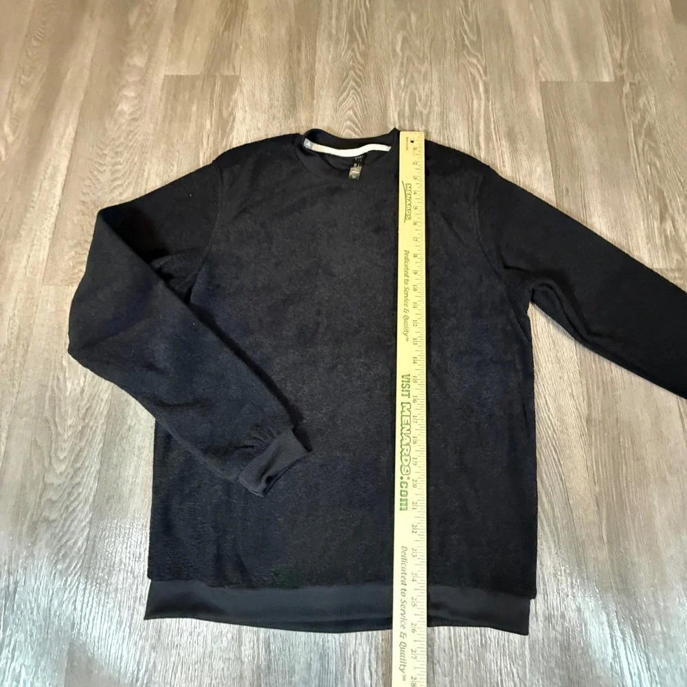 Adidas Mens Boucle‎ Fleece Crew Sweatshirt Black Style ADVRO869 Size S